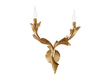 SOLANGE 335/A2 - French Gold Wall light by Possoni Illuminazione - view 2